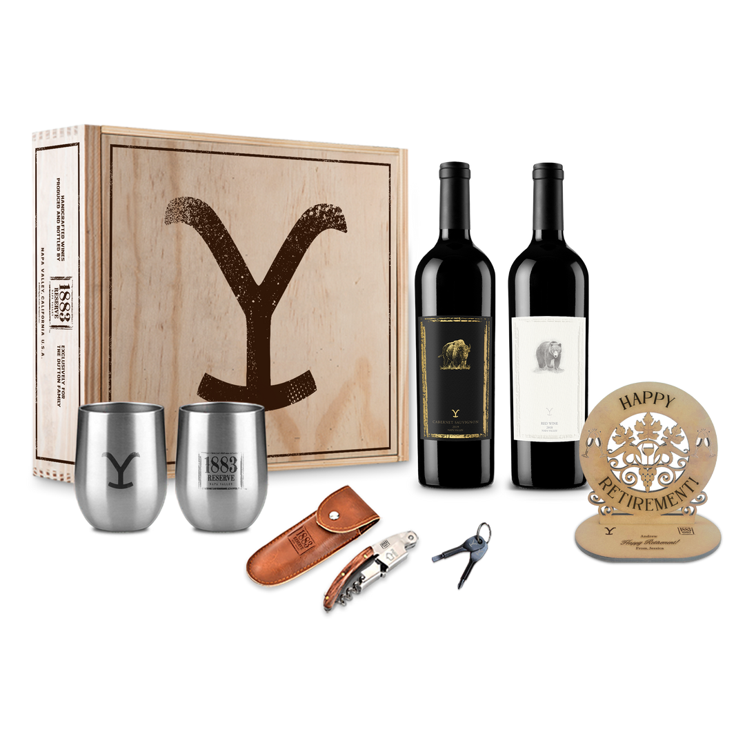 "Happy Retirement" Deluxe Red