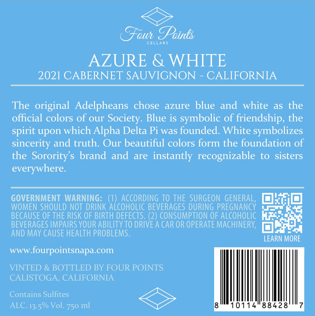 Azure & White - 2021 Cabernet Sauvignon - California