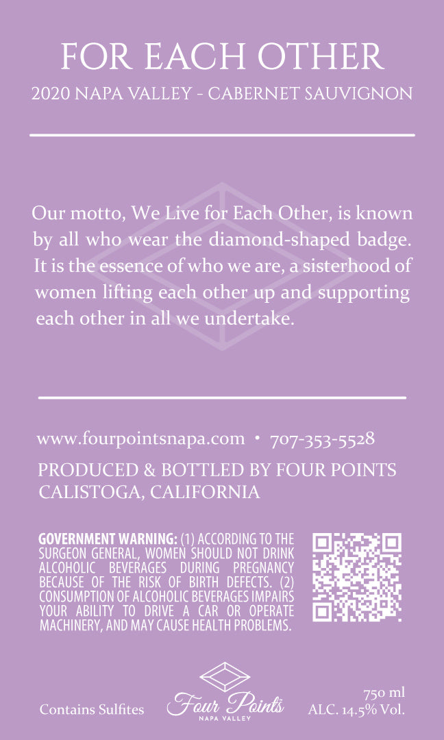 For Each Other - 2020 Cabernet Sauvignon - Napa Valley