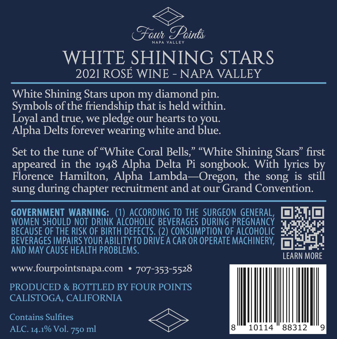 White Shining Stars - 2021 Rosé - Napa Valley