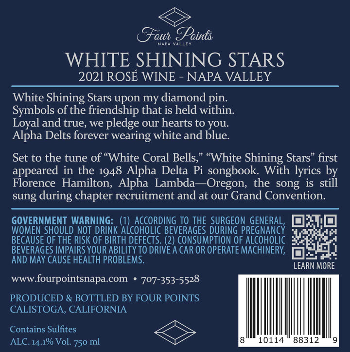White Shining Stars - 2021 Rosé - Napa Valley