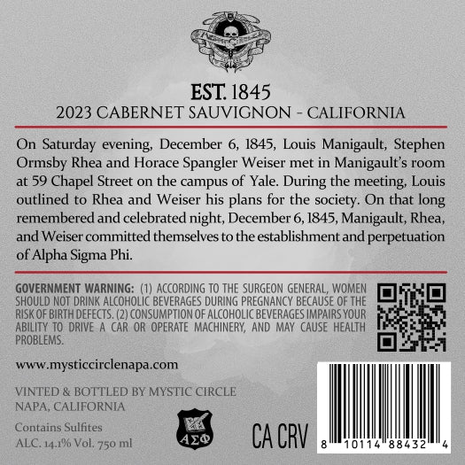 Est. 1845 - 2023 Cabernet Sauvignon - California