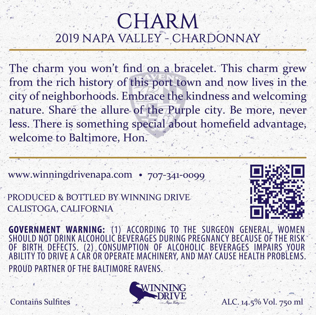 Charm - 2019 Chardonnay - Napa Valley