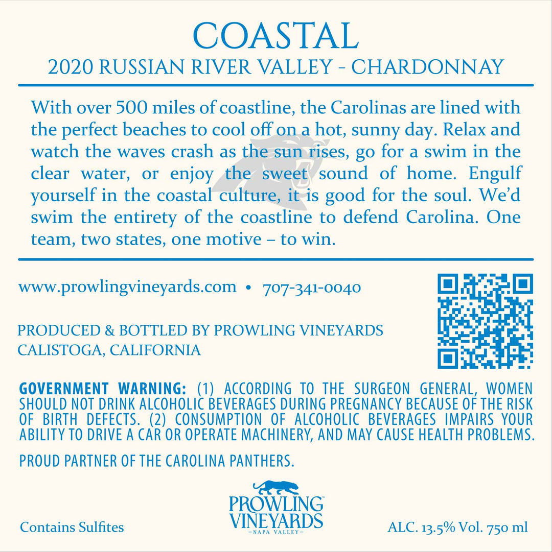 Coastal - 2020 Chardonnay – Russian River Valley