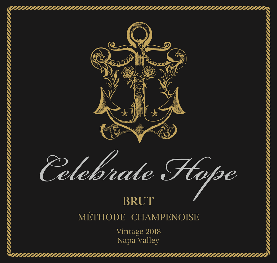 Celebrate Hope - 2018 Sparkling Brut - Méthode Champenoise - Napa Valley