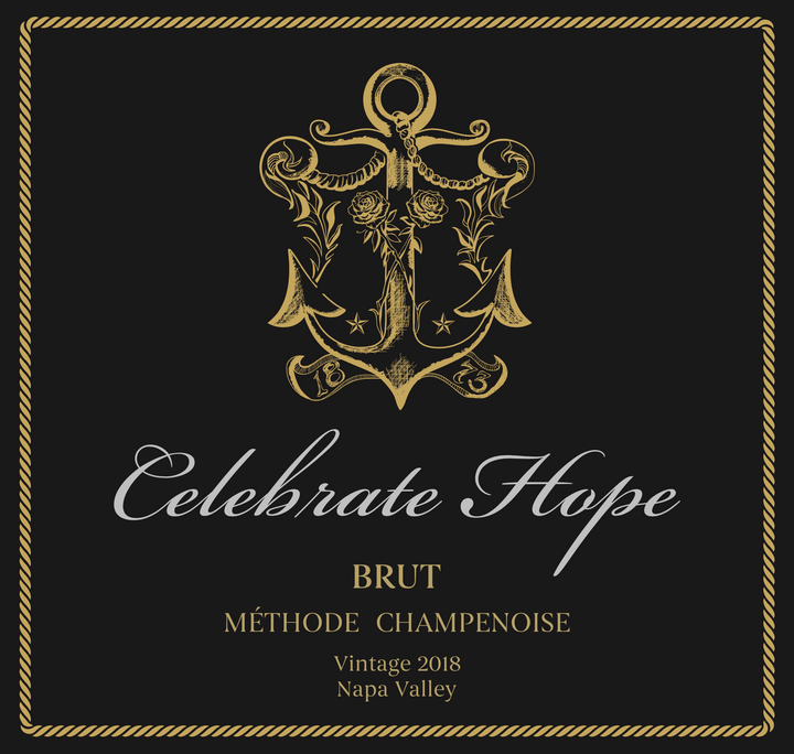 Celebrate Hope - 2018 Sparkling Brut - Méthode Champenoise - Napa Valley