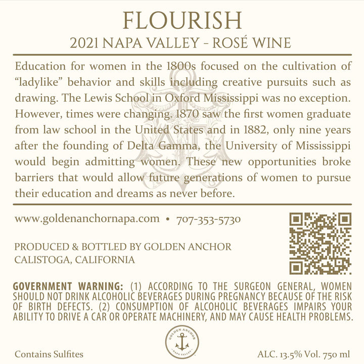 Flourish - 2021 Rosé - Napa Valley