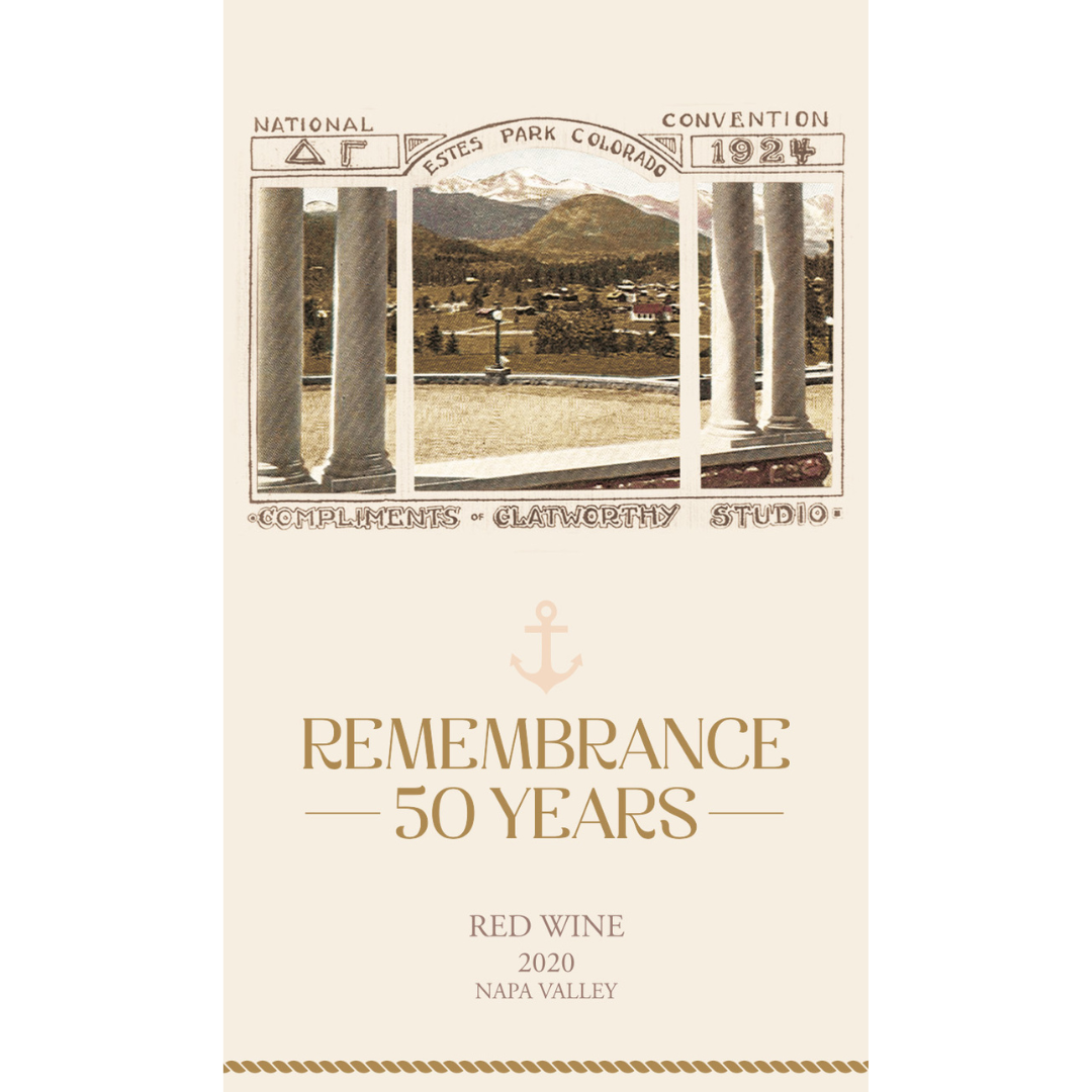 Remembrance 50 Years - 2020 Red Wine - Napa Valley
