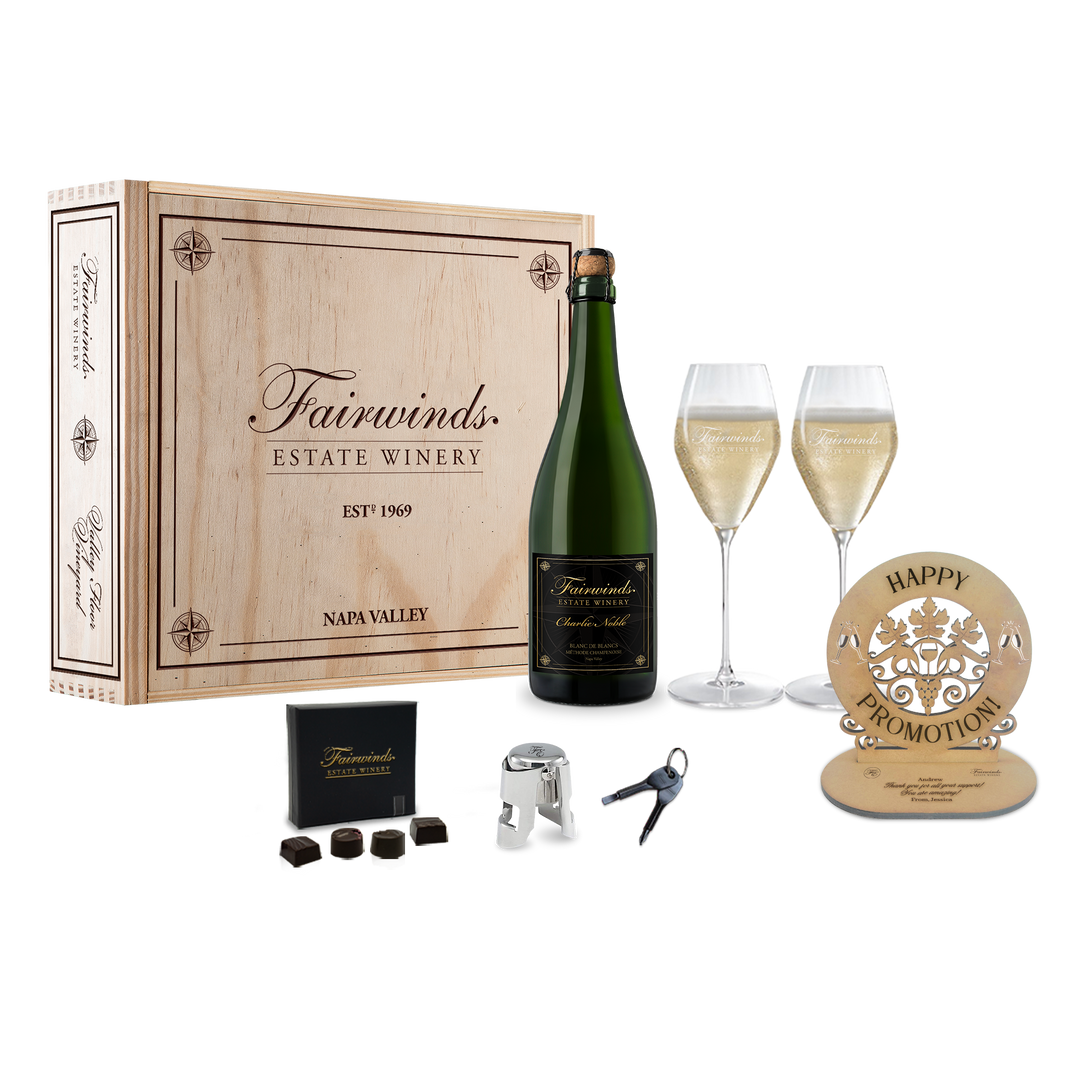 "Happy Promotion" Sparkling Toast