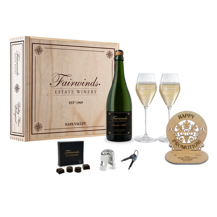 "Happy Promotion" Sparkling Toast