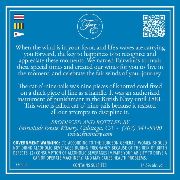Cat o' Nine Tails - 2019 Sauvignon Blanc - Napa Valley