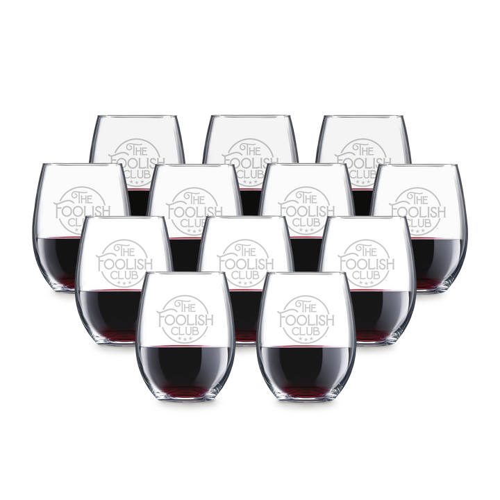 15oz Stemless Wine Glasses