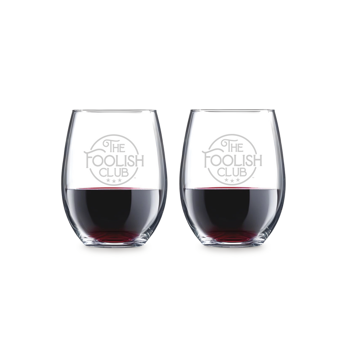 15oz Stemless Wine Glasses