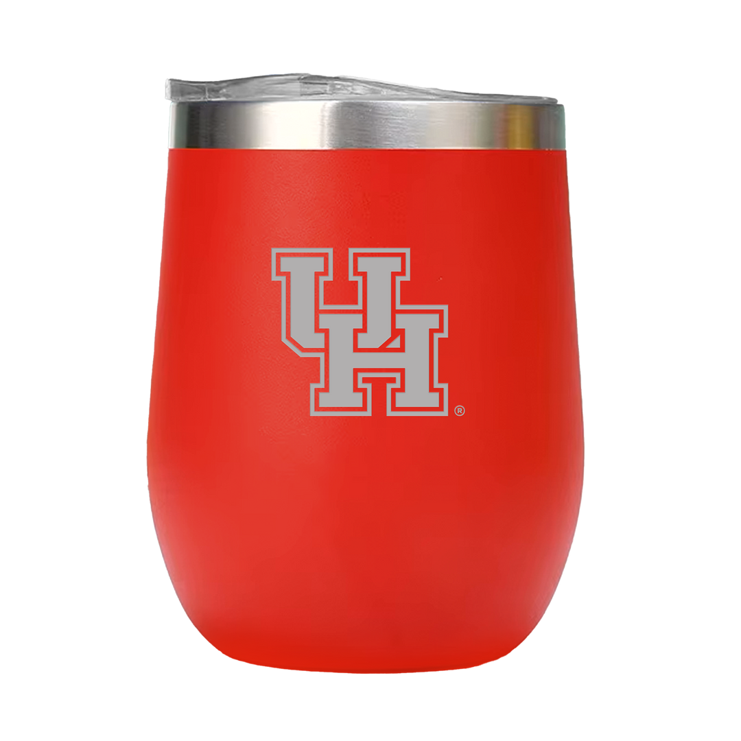 12oz Double Wall Stainless Steel Wine Tumbler with Lid