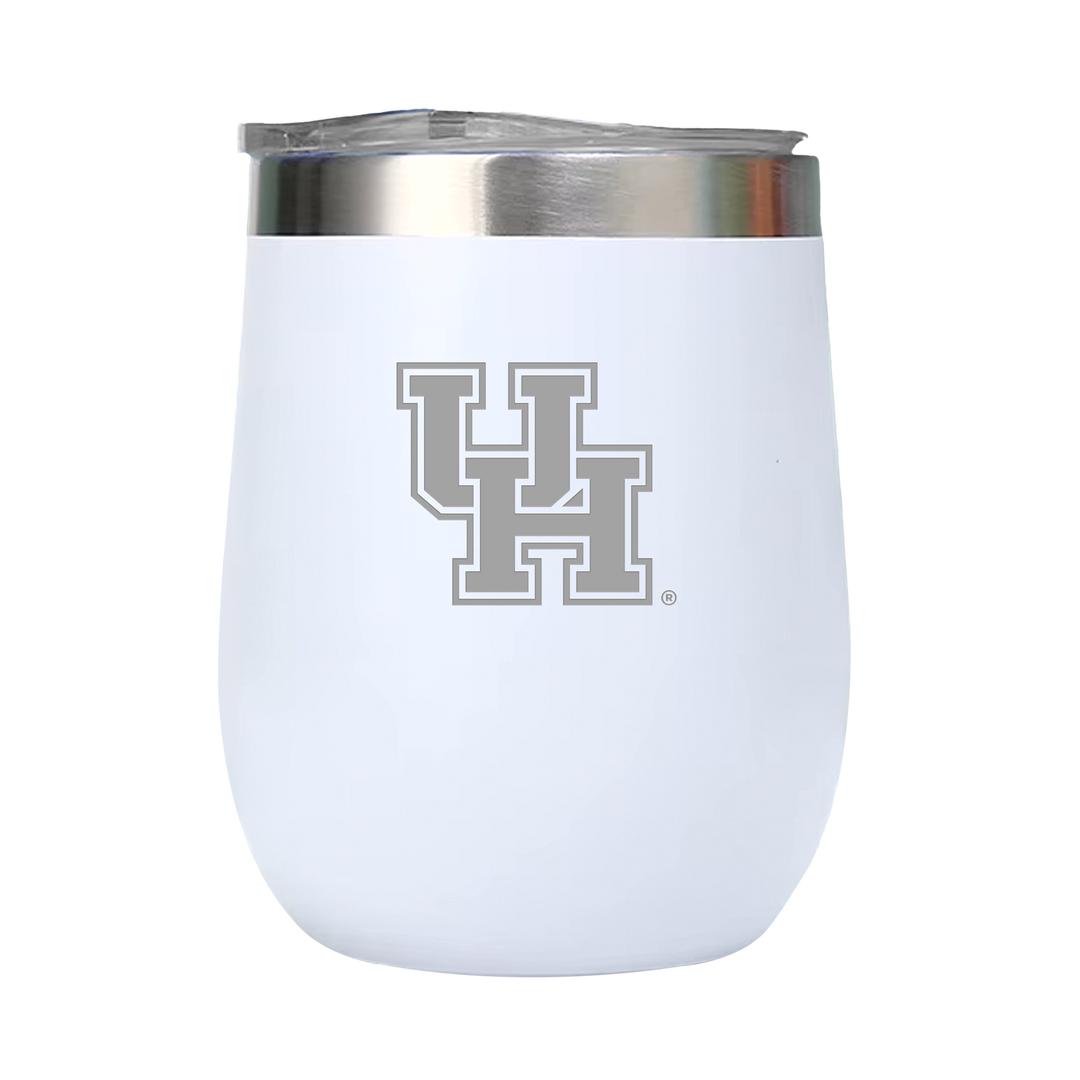 12oz Double Wall Stainless Steel Wine Tumbler with Lid