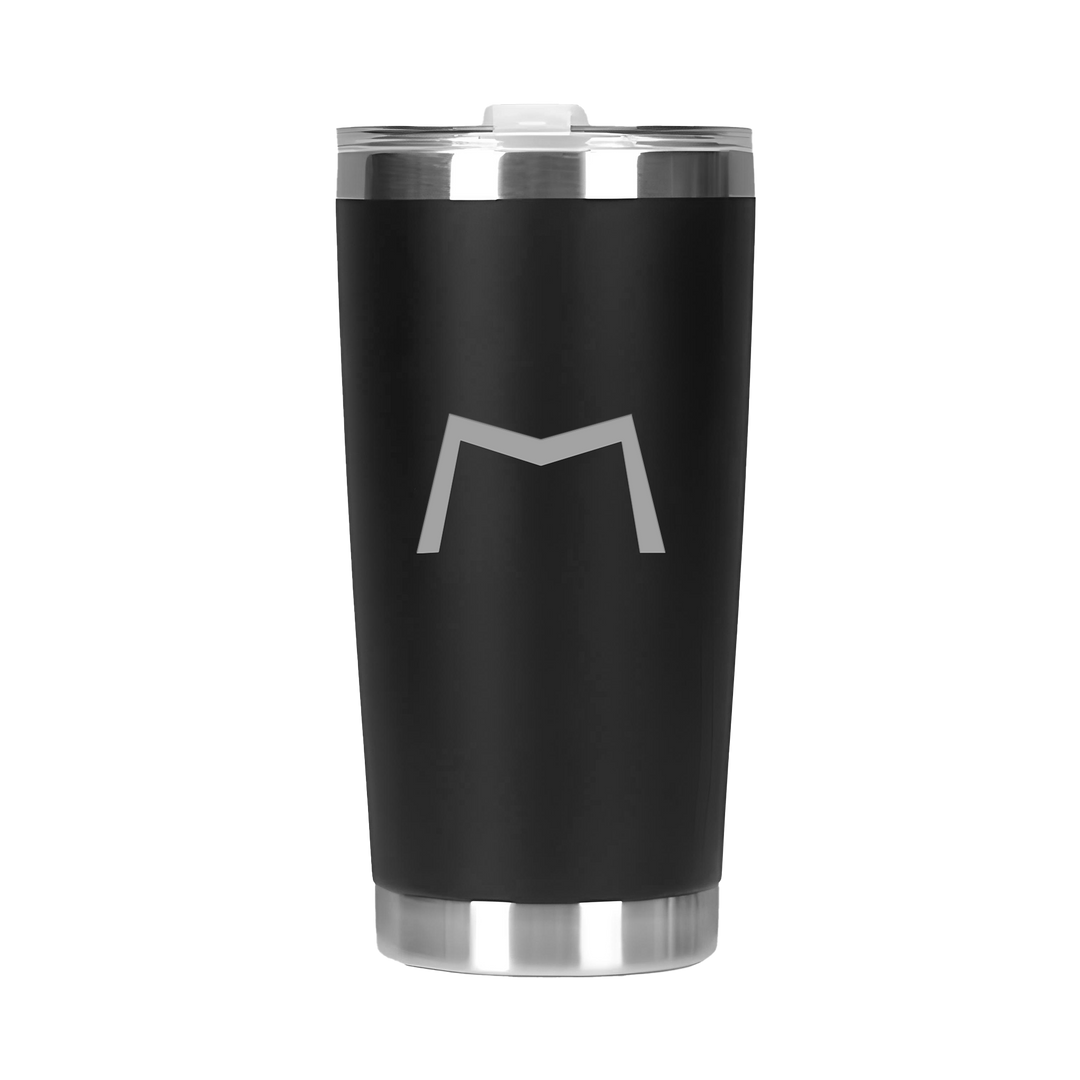 20oz Double Wall Stainless Steel Tall Tumbler with Lid