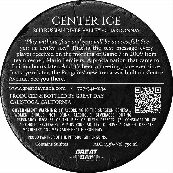 Center Ice - 2018 Chardonnay - Russian River Valley