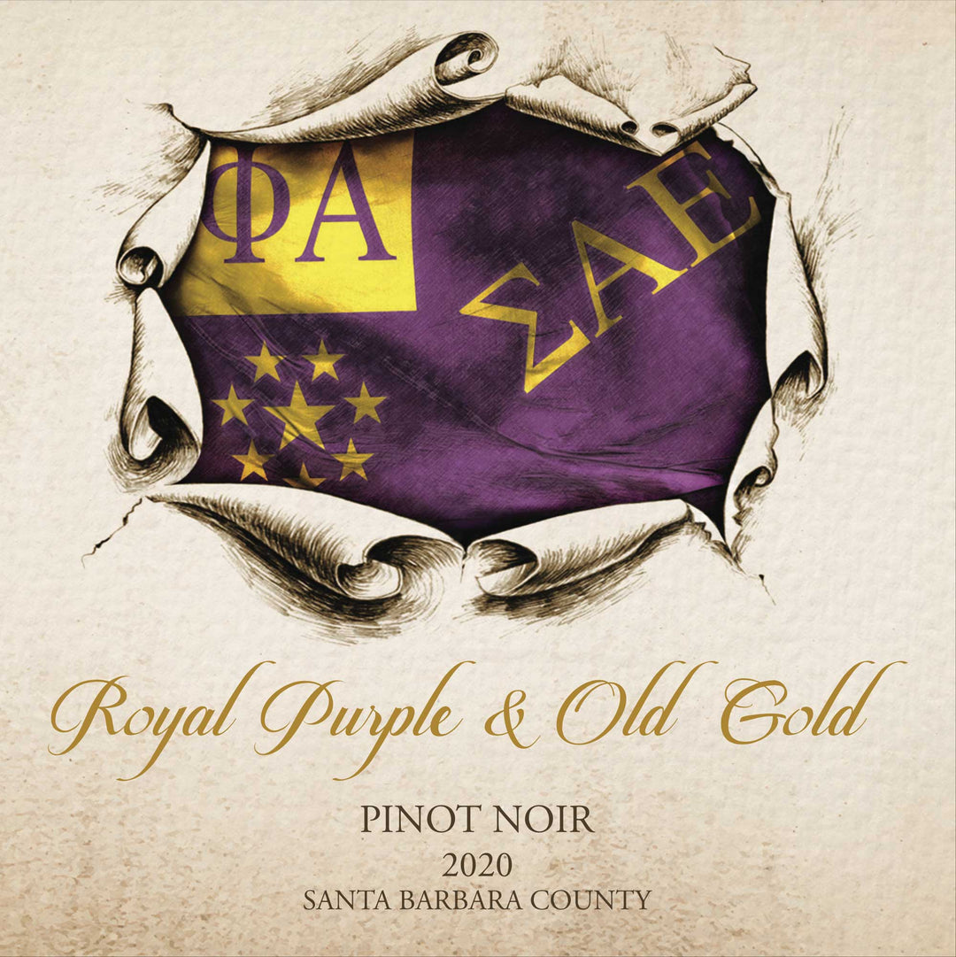 Royal Purple & Old Gold - 2020 Pinot Noir - Santa Barbara County