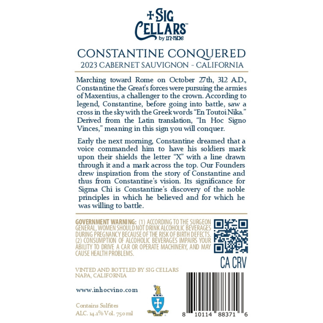 Constantine Conquered - 2023 Cabernet Sauvignon - California