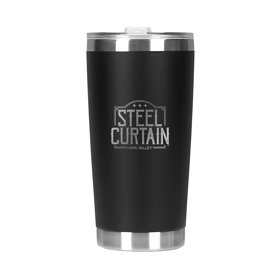 20oz Double Wall Stainless Steel Tall Tumbler with Lid