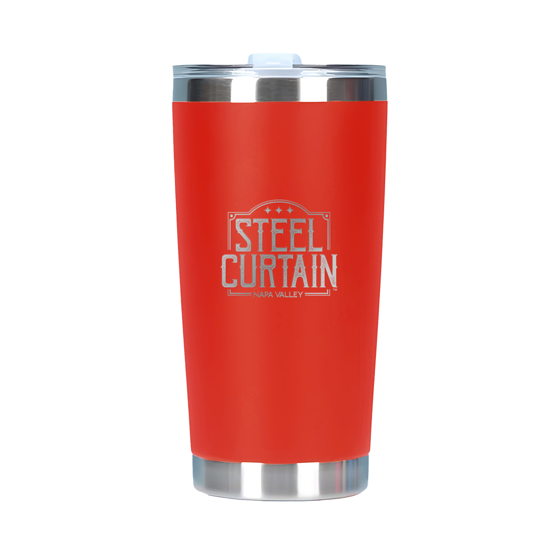 20oz Double Wall Stainless Steel Tall Tumbler with Lid