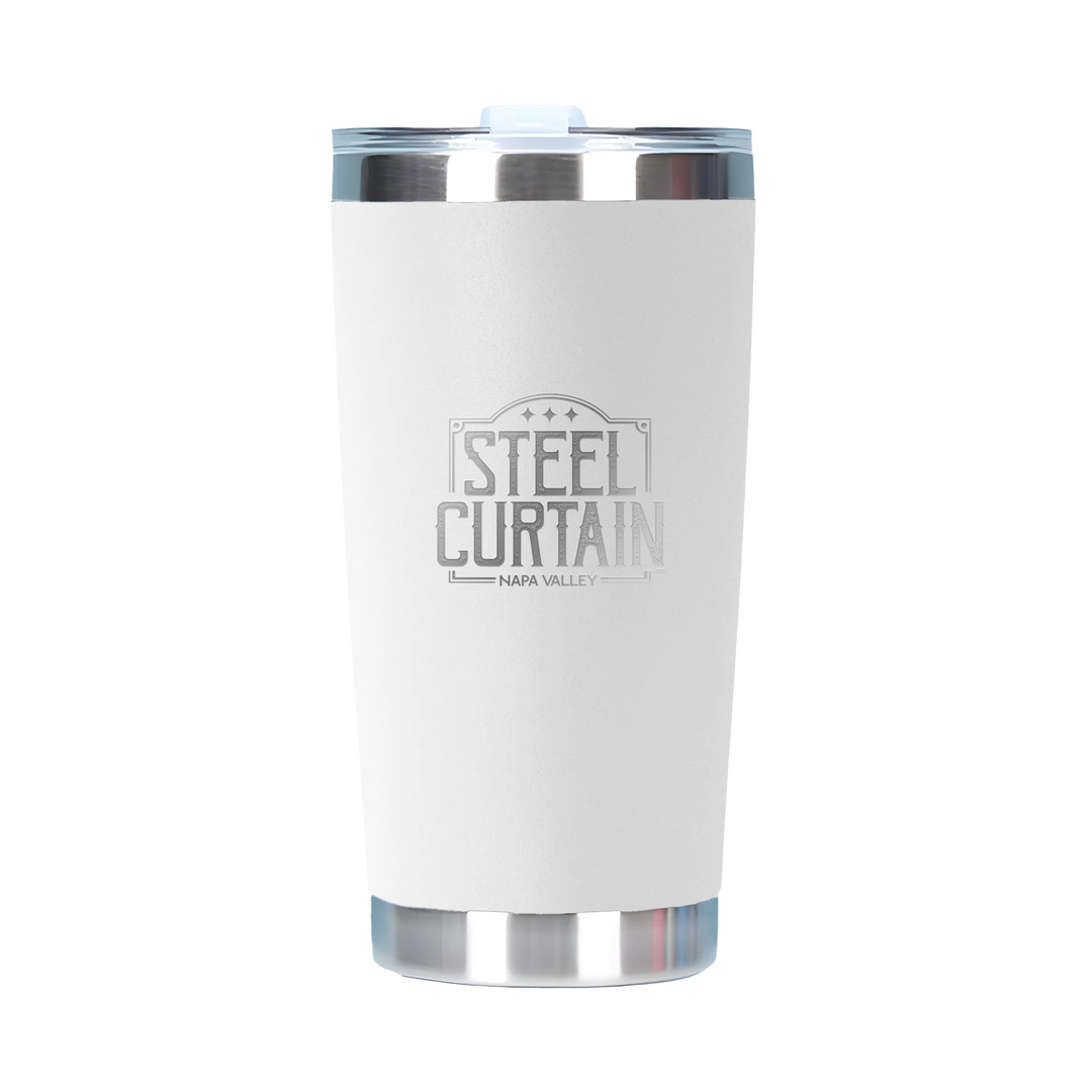20oz Double Wall Stainless Steel Tall Tumbler with Lid