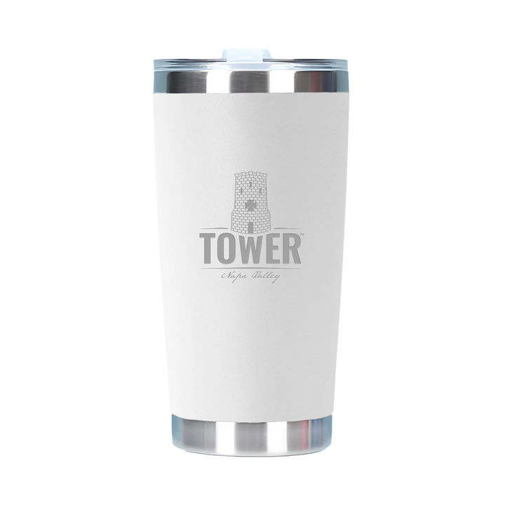 20oz Double Wall Stainless Steel Tall Tumbler with Lid