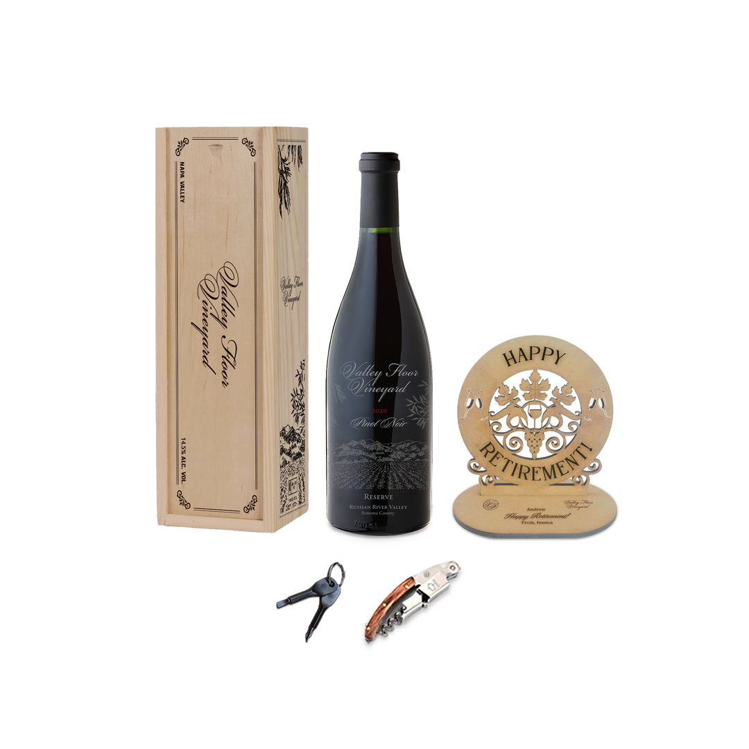 "Happy Retirement" Pinot Noir