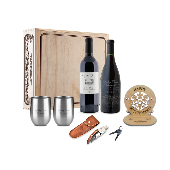 "Happy Retirement" Deluxe Red