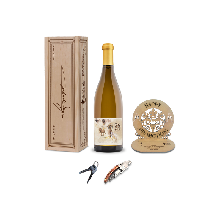 "Happy Promotion" Chardonnay