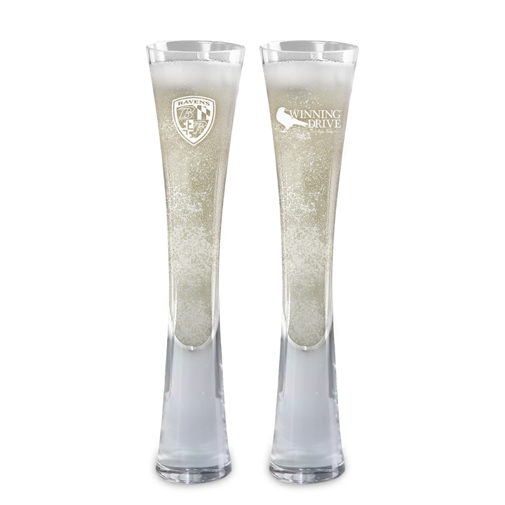 Hand Blown Artisan Crafted Champagne Flute