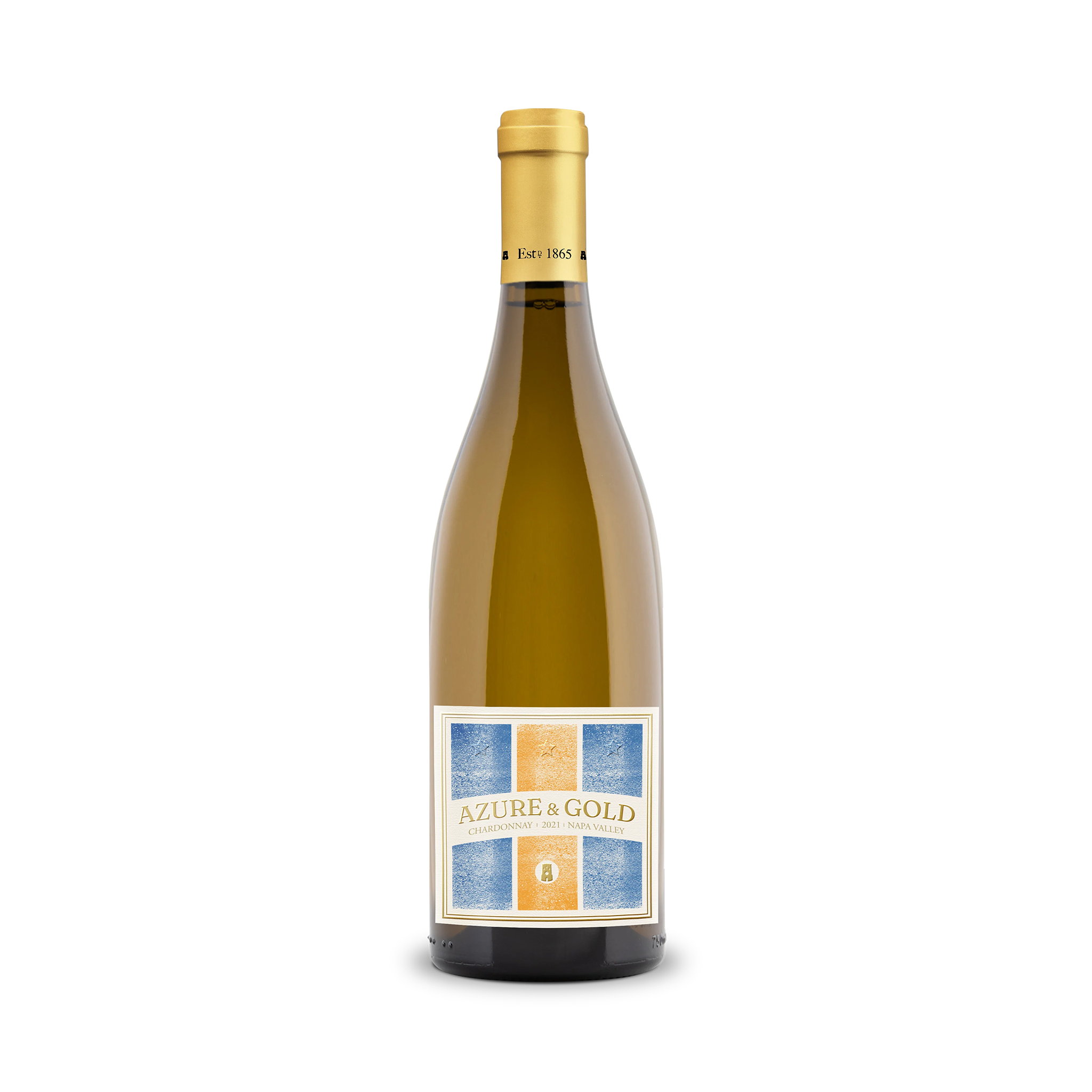 Azure and Gold - 2021 Chardonnay - Napa Valley – WINE GIFT SHOP