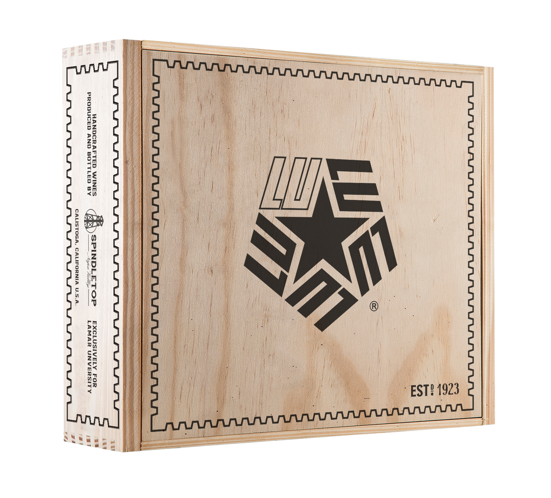 3-Bottle Wood Crate