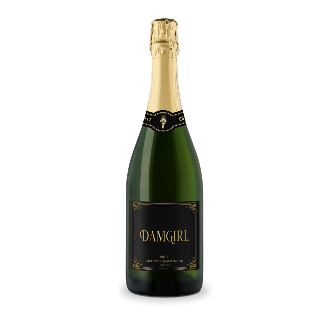 DAMGIRL - Sparkling Brut - Méthode Champenoise - Napa Valley