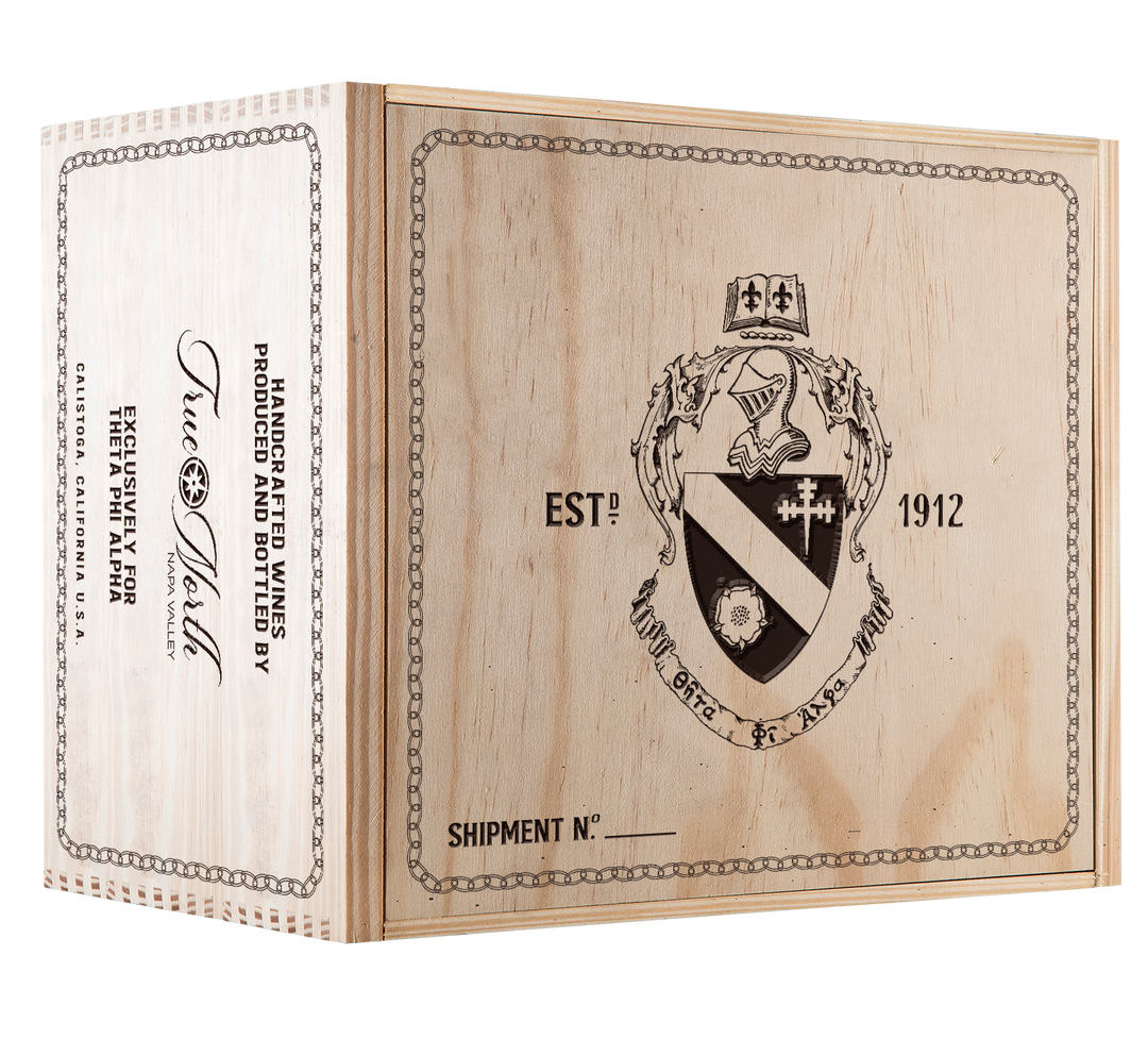 6-Bottle Wood Crate