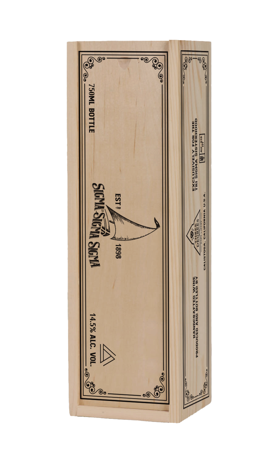 Single Wood Crate
