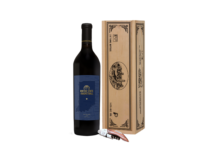 United State of Basketball Red Wine Gift Box