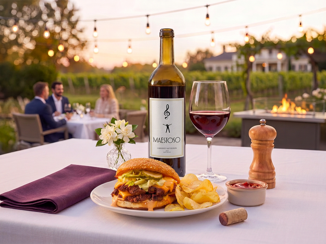 Summer Food & Wine Pairing: Classic Smash Burger