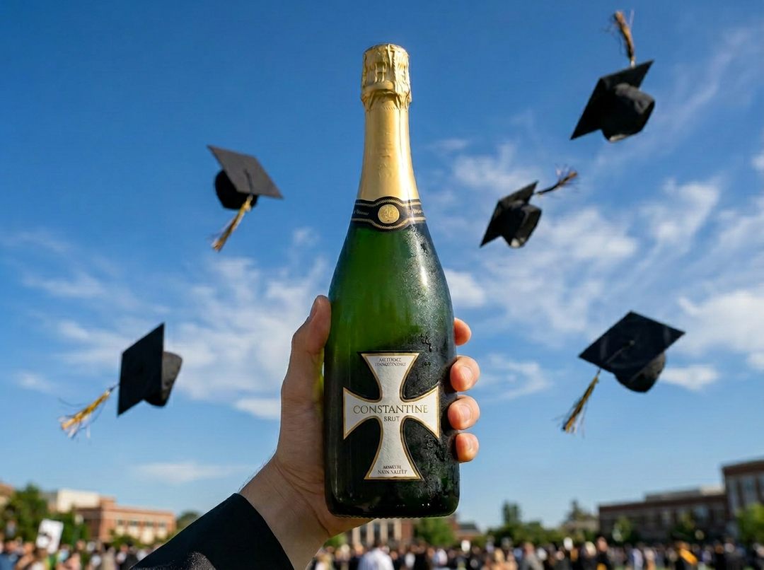 In Hoc Sparkling Wine Bottle Graduation