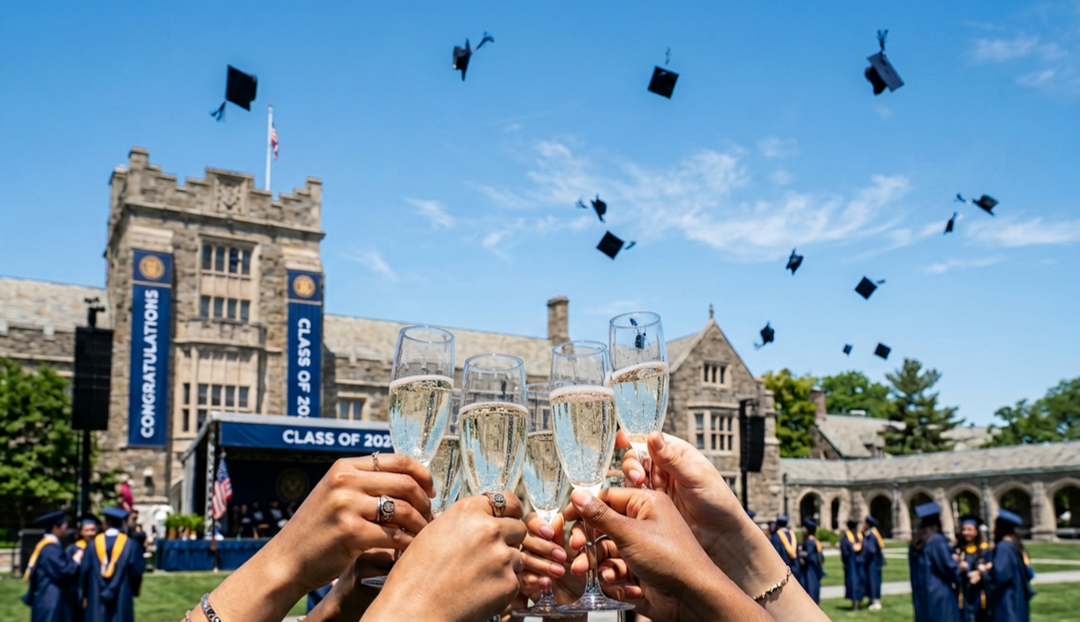 Tassels & Toast: Why Sparkling is the Real Graduation Essential?