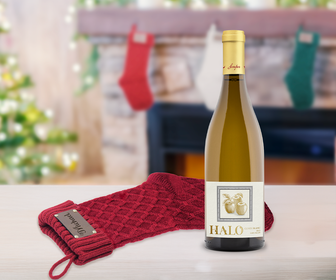 Personalized Christmas Stocking & Sip