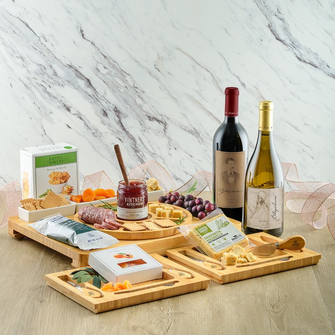 Premium Red & White Charcuterie Board