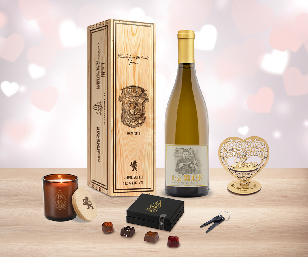 Valentine White Wine "Love" Gift Set