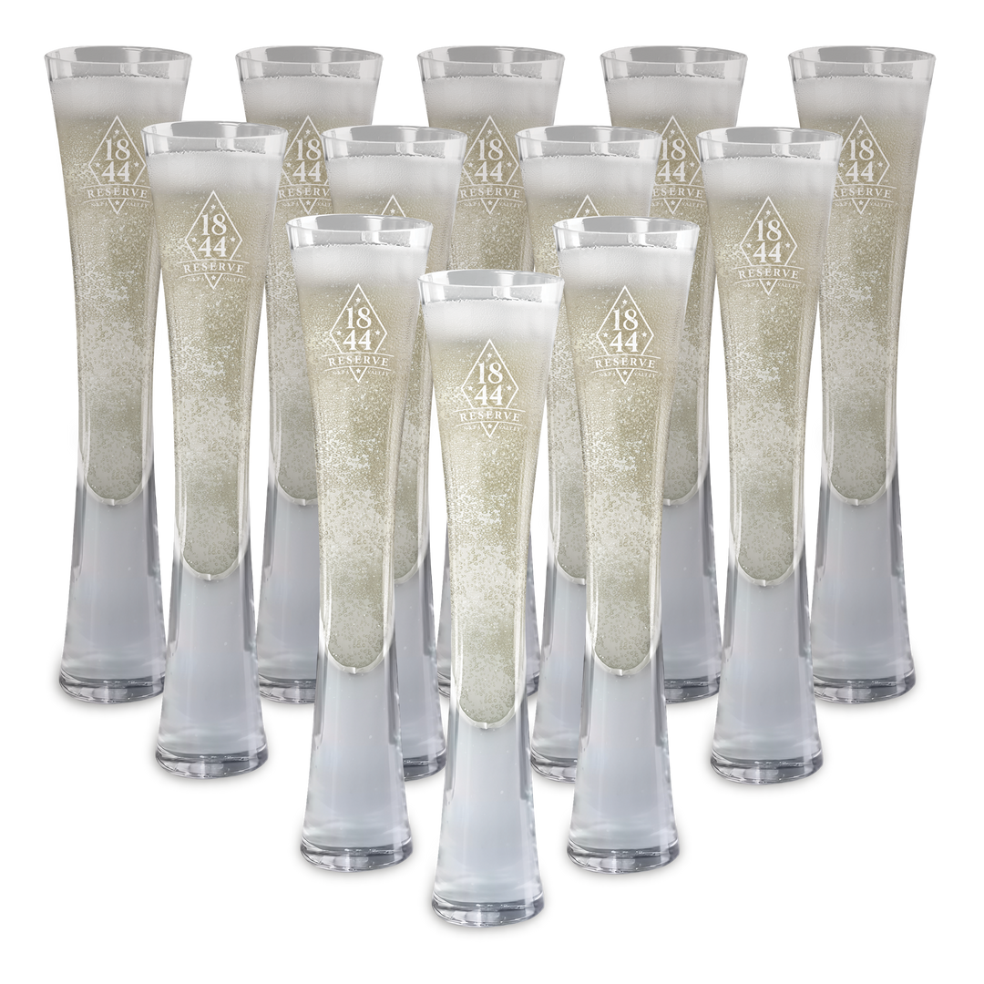 Hand Blown Artisan Crafted Champagne Flute