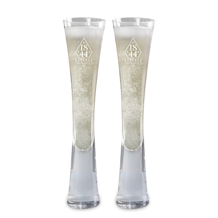 Hand Blown Artisan Crafted Champagne Flute