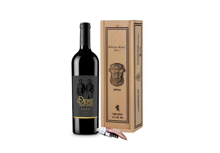 Deke Gentleman Red Wine Gift Box