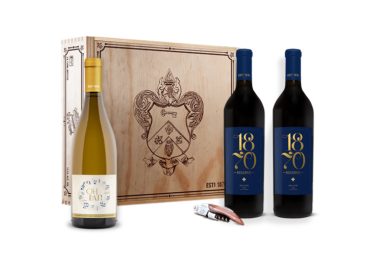 1870 Reserve & Chardonnay Gift Box Set