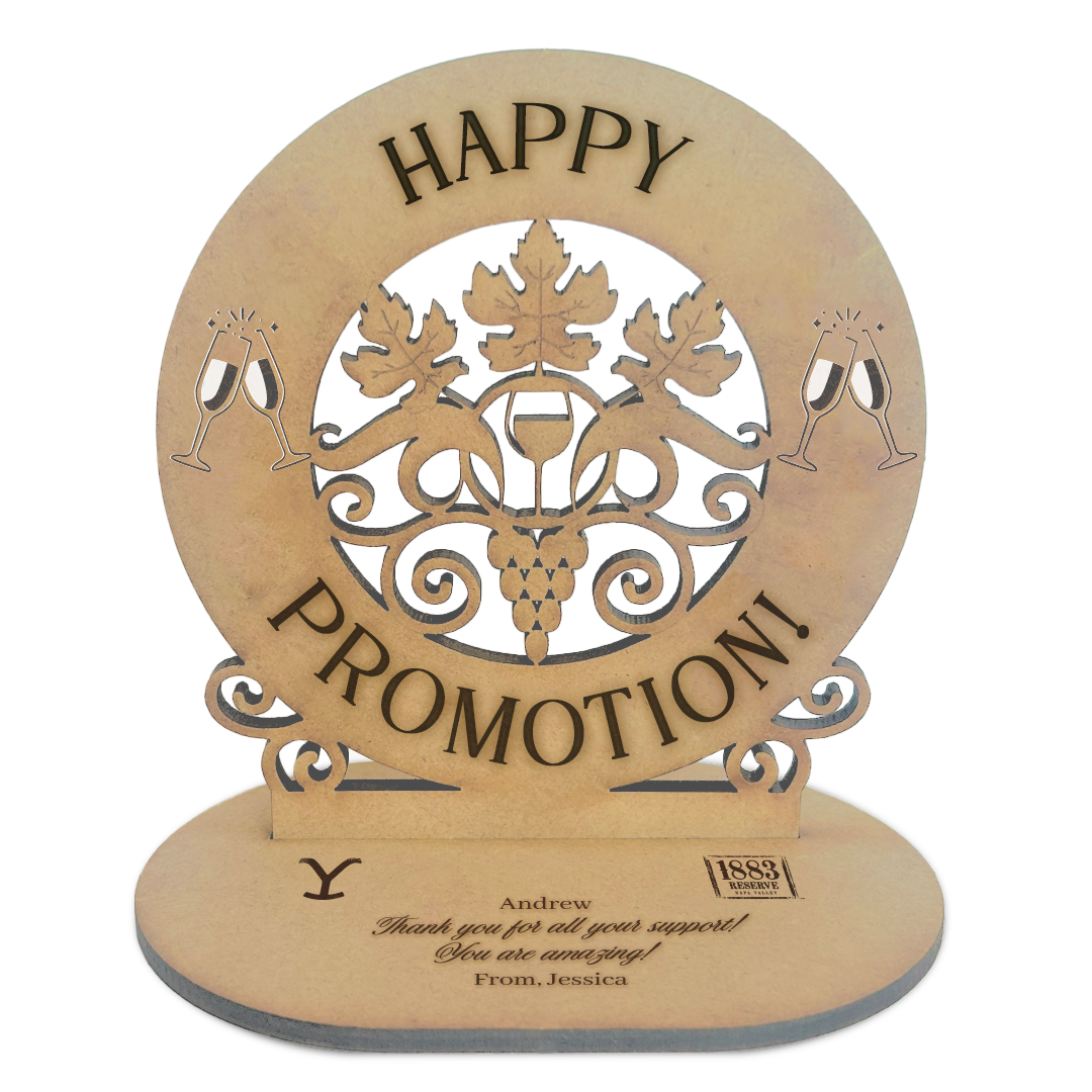 3D Wood Card - Promotion