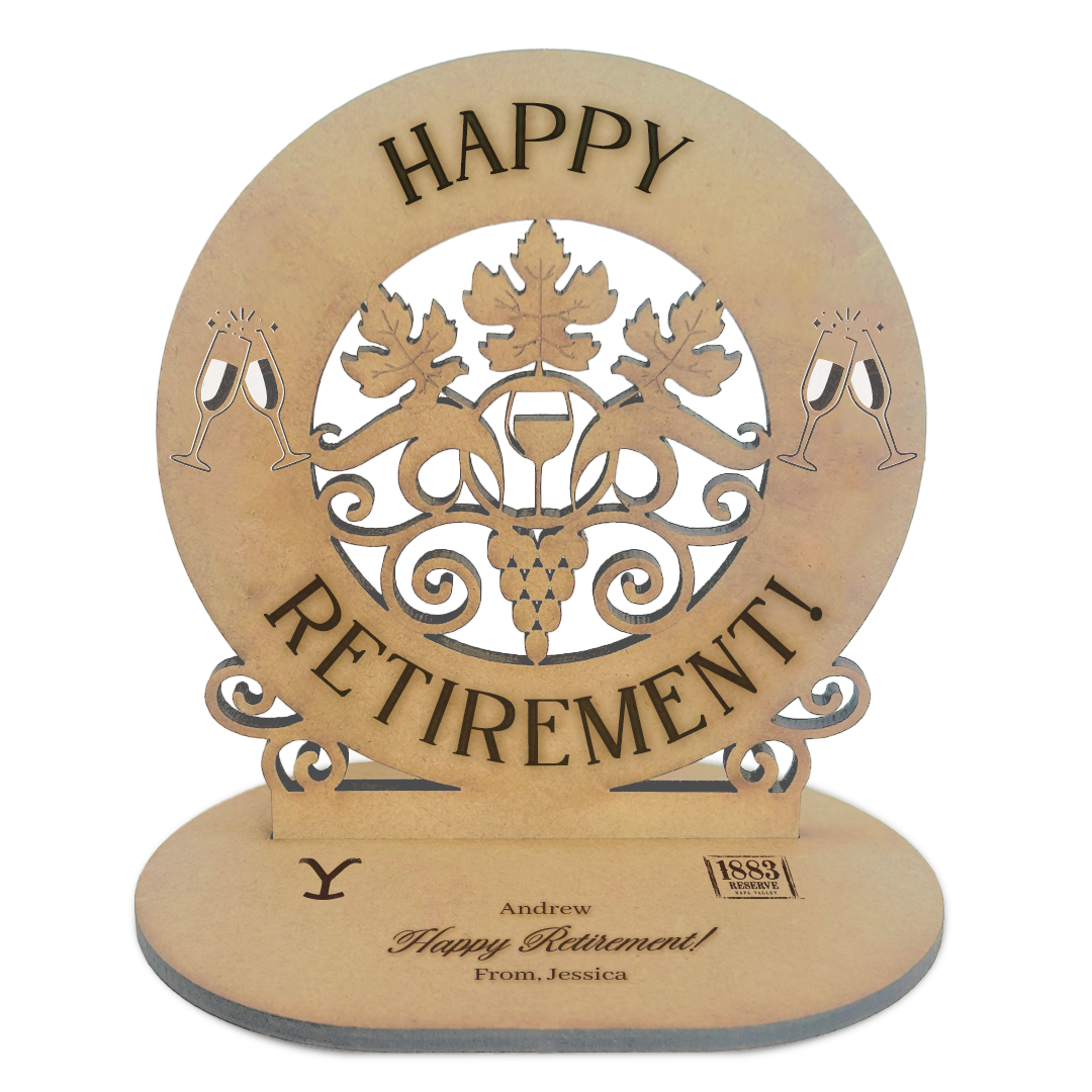 "Happy Retirement" Deluxe Cheers