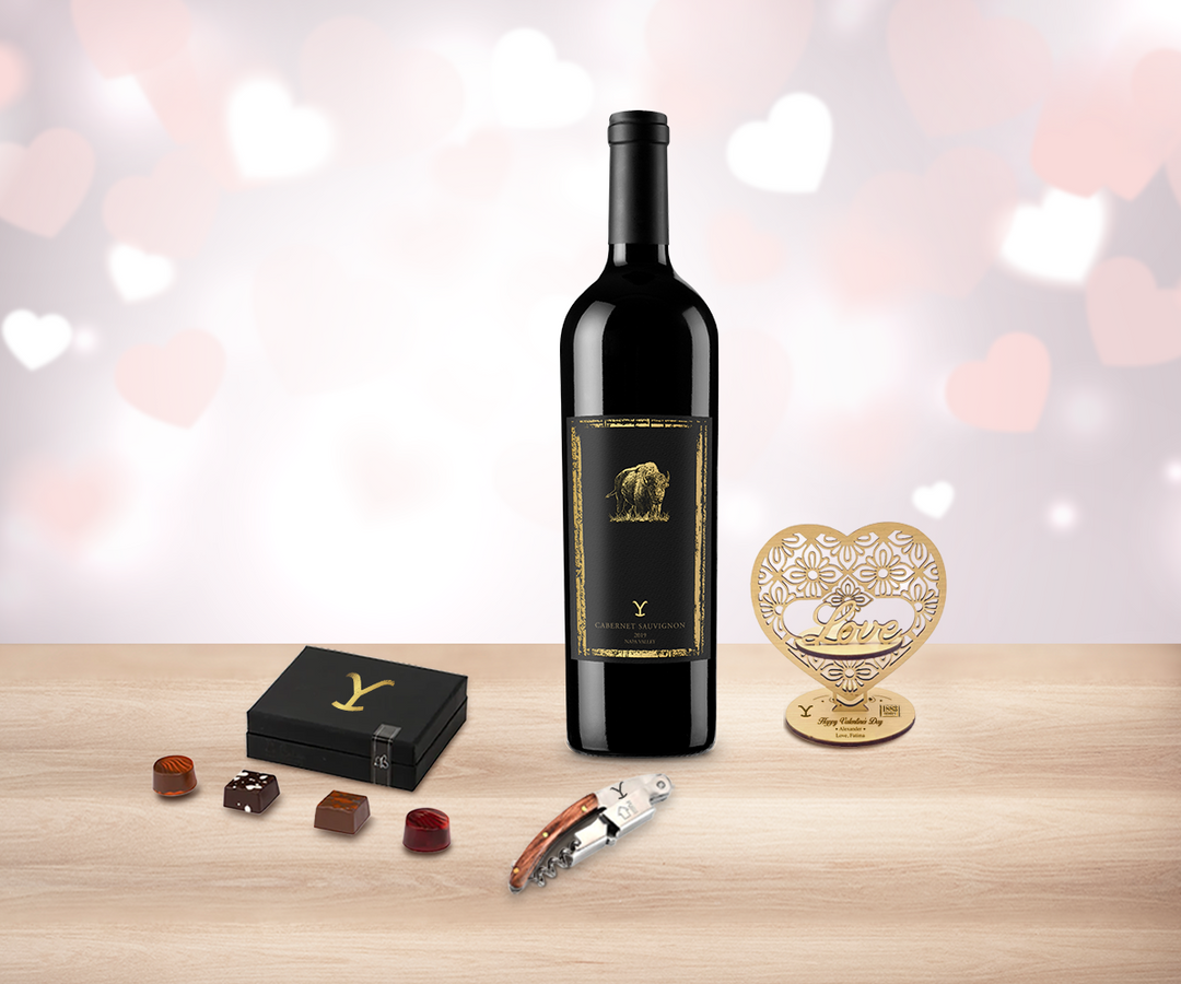 Valentine Red Wine & Truffles Delight